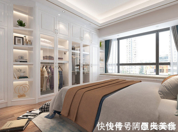 精装|精明的老婆坚持把衣柜门装成玻璃材质,效果出乎意料地耐看,精致