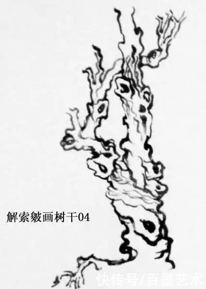  树干|「国画教程」树干的两种画法