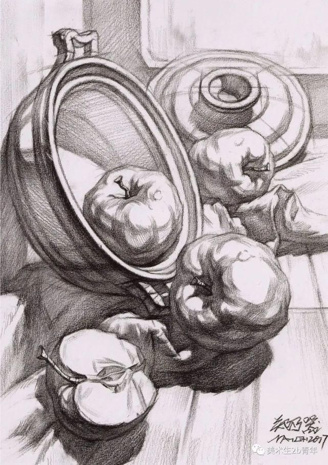 结构$画素描结构那么枯燥为什么还要画?这样想你就错了?