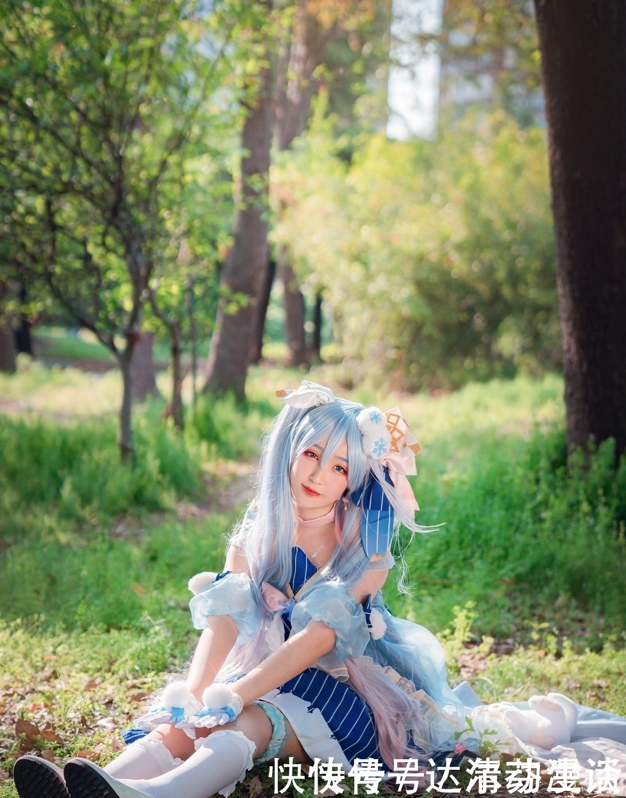 虚拟偶像|三组漂亮妹子COS的人气虚拟偶像“初音未来”还原度相当不错