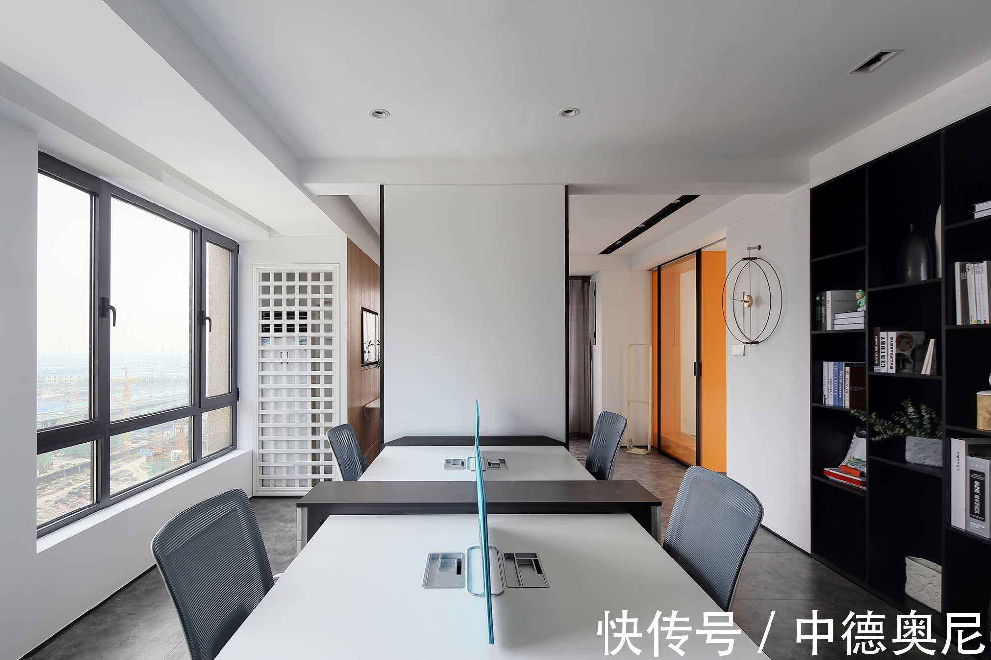 洽谈室|商住两用房的公司装修案例参考
