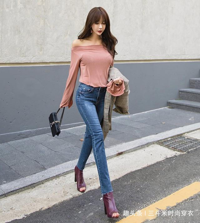 女人 紧身牛仔裤让女人更自信,女人味十足,优雅气质让人难以忘记!