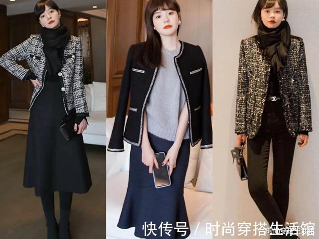 针织裙 这才是40岁女人该有的冬季打扮,既不显老气也不装嫩,穿出气质美