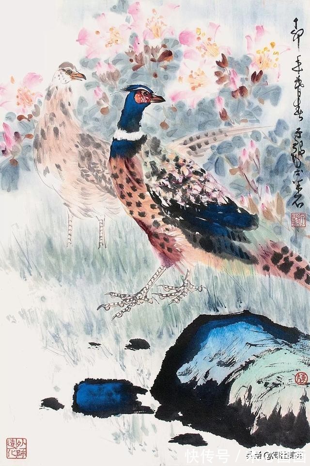 张书旗$中国画家笔下的大吉图:已知全五德 安逸胜凫鹝