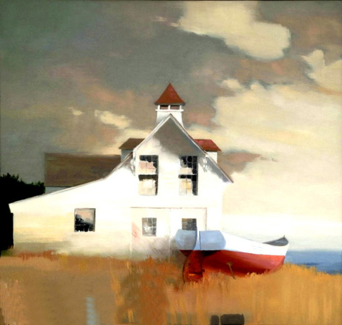 英伦风光@明快自然的英伦风光:画家保罗·斯通的绘画作品欣赏