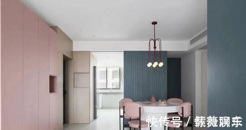 次卧书房|120㎡极简风三居室,柔和的莫兰迪配色,干净又舒服