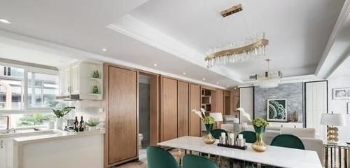 三房|130㎡轻奢风三房:拆掉两堵墙,通透又大气,邻居都羡慕哭了!