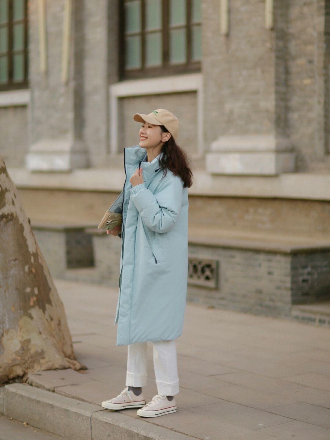 白色 真正优雅的“羽绒服”从不臃肿,保暖又高级,教你穿出高挑感