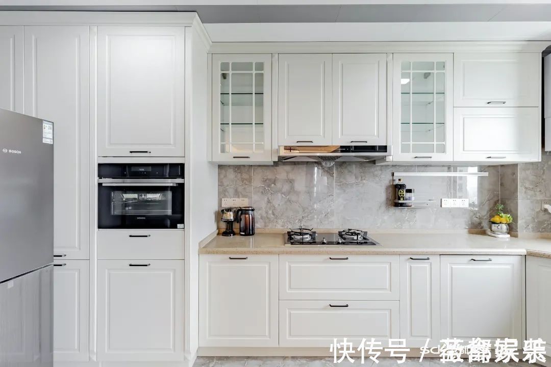 装修|206㎡大户型装修案例:超大横厅+衣帽间+景观阳台,神仙配色 心动