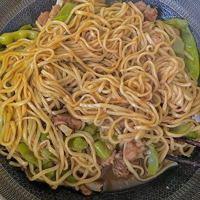 豆角|排骨豆角焖面