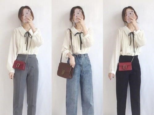 学院风 27套温柔气质的日常通勤穿搭,“一衣多穿”简单又实用,值得借鉴!