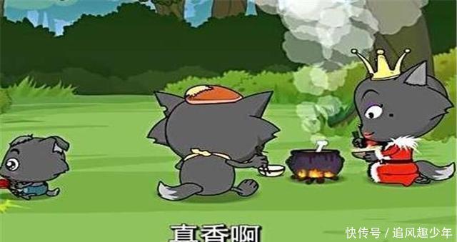 喜羊羊与灰太狼：灰太狼真的没吃过羊吗？其实他吃过很多次