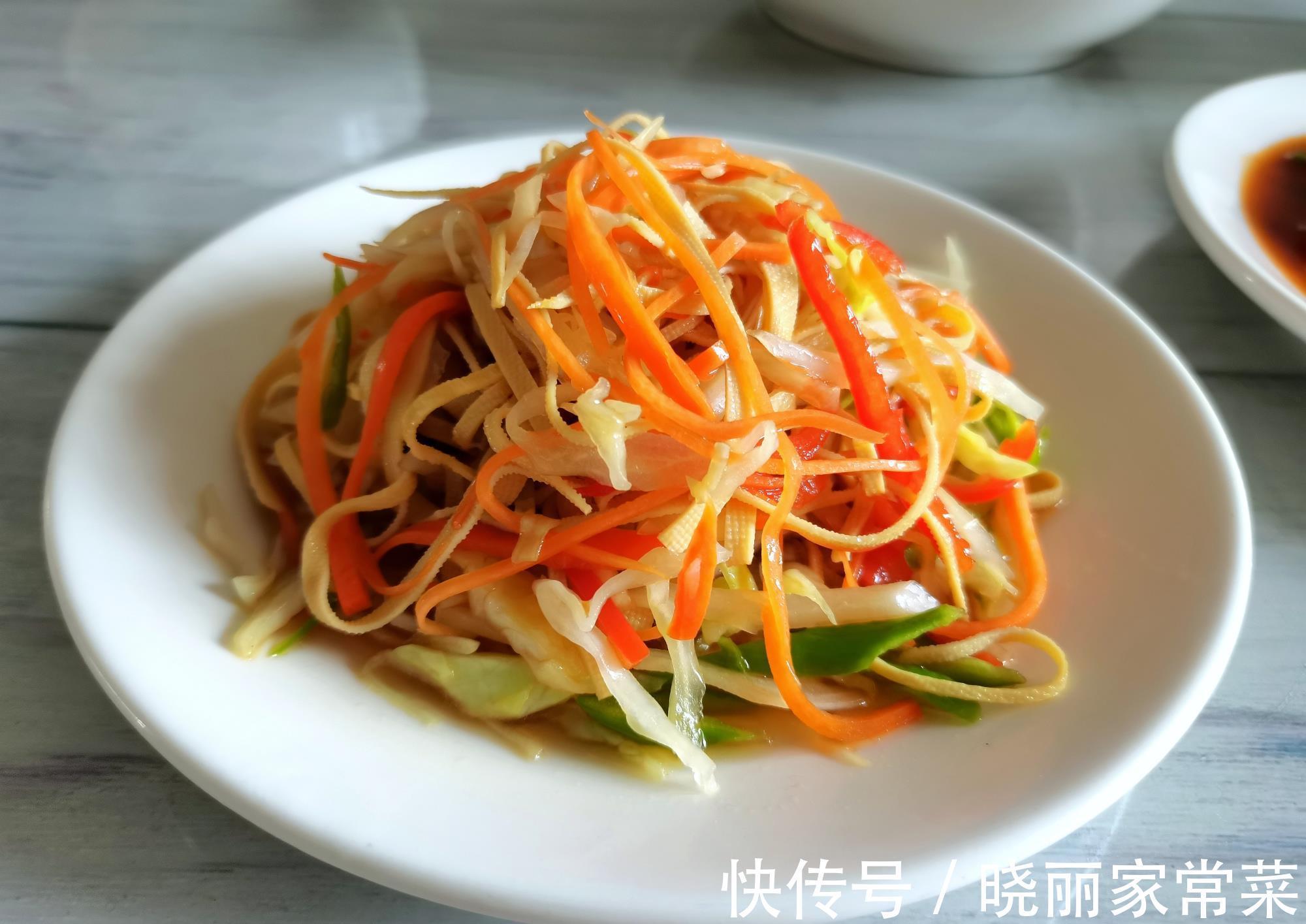 凉拌三丝|这样的午餐你喜欢吗?有肉有菜有汤,好吃不贵
