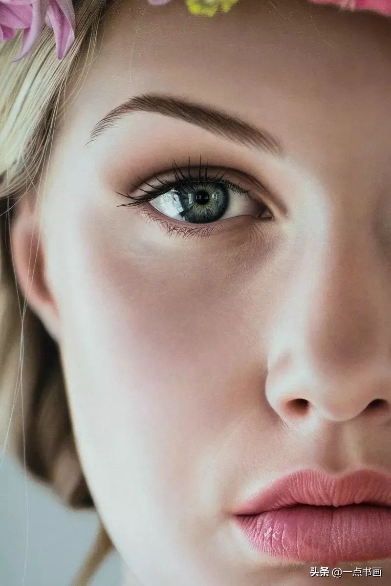 艺术家$瑞典女艺术家 安娜·哈尔丁·莫尔 写实作品欣赏