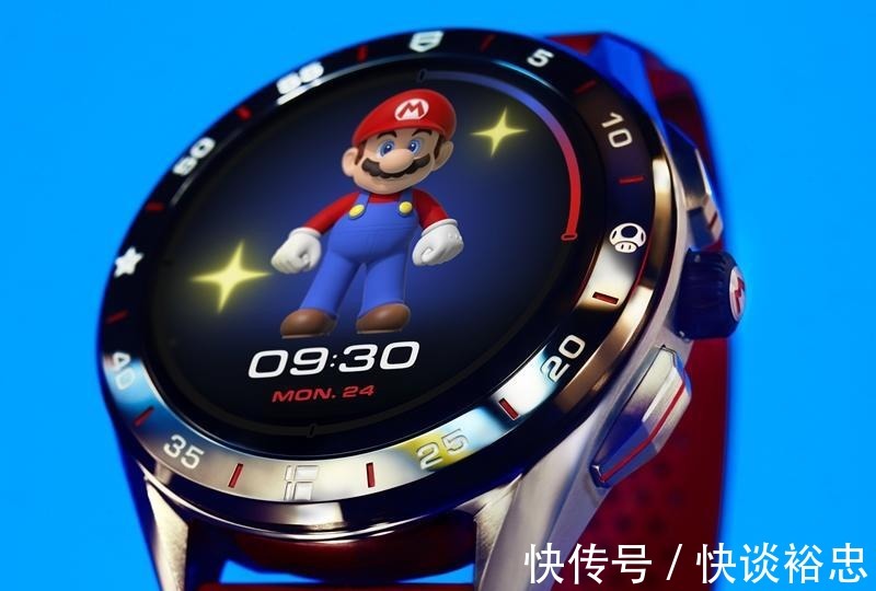 最萌|史上最萌！手表上出现「超级玛利」吃蘑菇还会变大超可爱