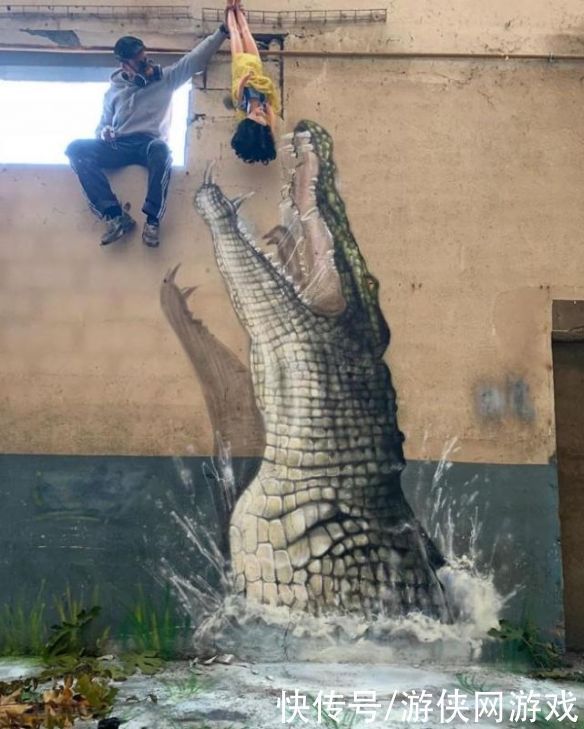 涂鸦$令人惊叹的错觉体验!30个逼真的街头涂鸦艺术太神奇