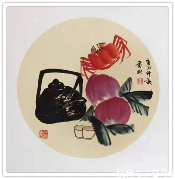 黄迪@画家黄迪——韵点丹青形在心,豪情妙笔意写彩