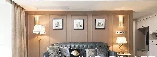 新房|130平米轻奢美式风新房，颜色搭配恰到好处，温柔而迷人！