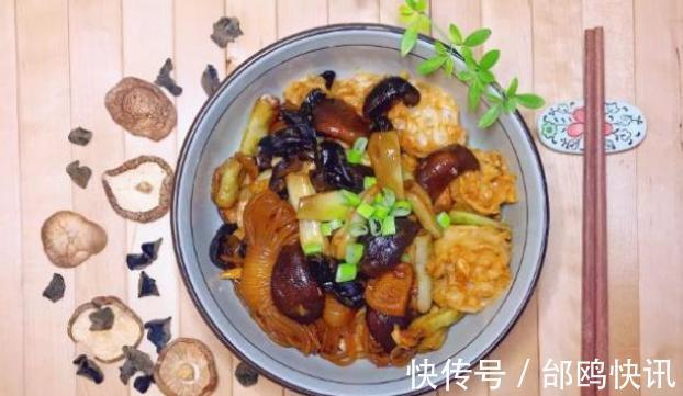 香菇|美食推荐菜丁包豆腐、豆苗炒腊肉、魔芋丝炒面藕、酸辣腐竹