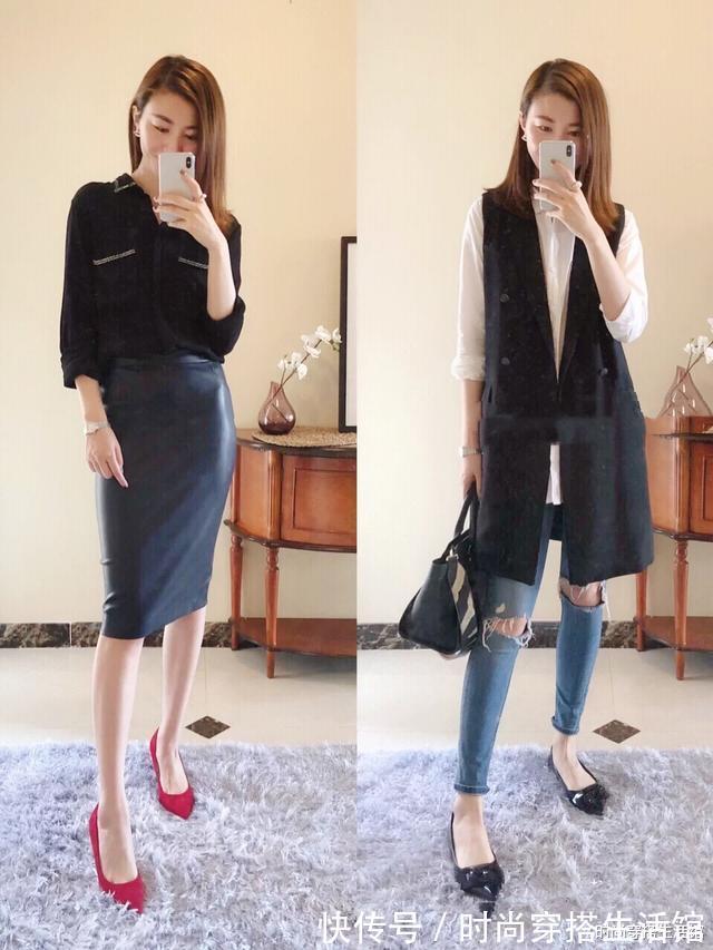 手提包|女人上了35+怎么穿显气质?3个技巧和1个总结,减龄显气质