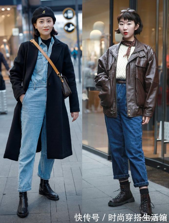 时髦|九分裤+短靴=2022春天王炸组合,这么穿时髦显瘦又保暖,你买了吗