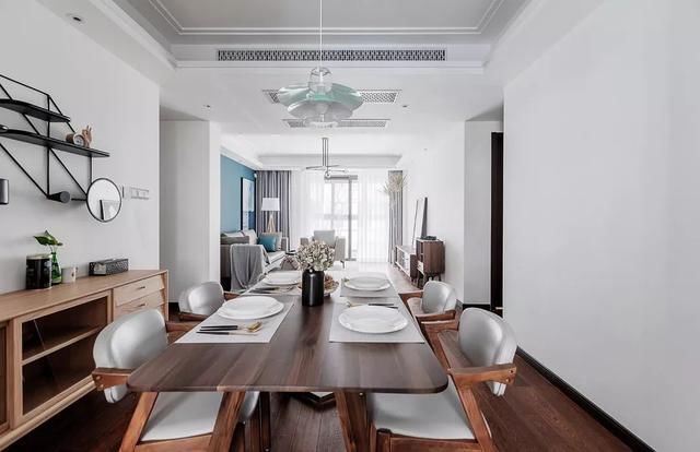 色调|120平米新房8万搞定装修,简约风客厅太漂亮!住多久都不过时