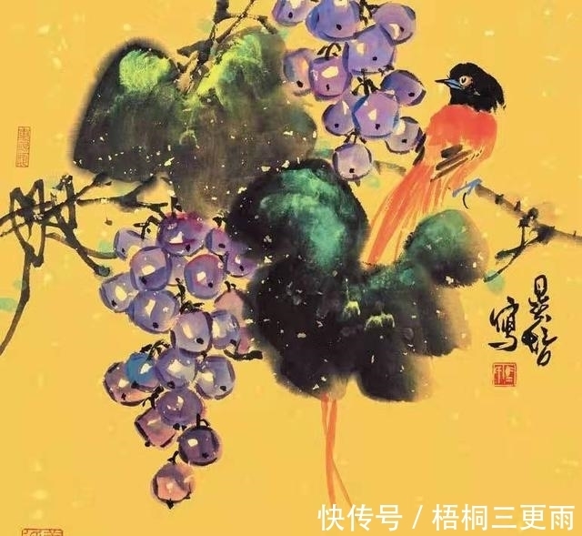 画家|佘山画友，上海甘肃画家中国画作品之一欣赏