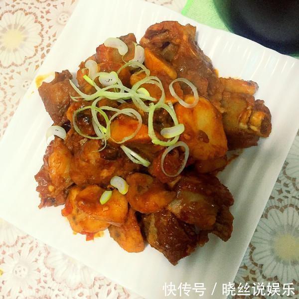 简单几道菜，味道不比餐馆差，一大盘不够吃，几天不吃就嘴馋
