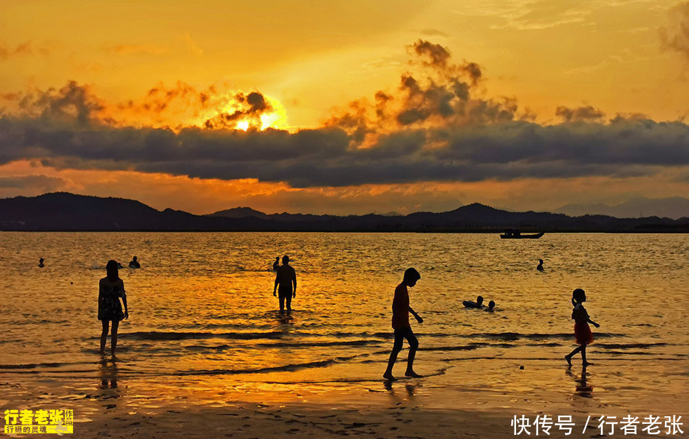 中国海岸线最西端，北部湾的滨海小城，夕阳无限好，度假最合适