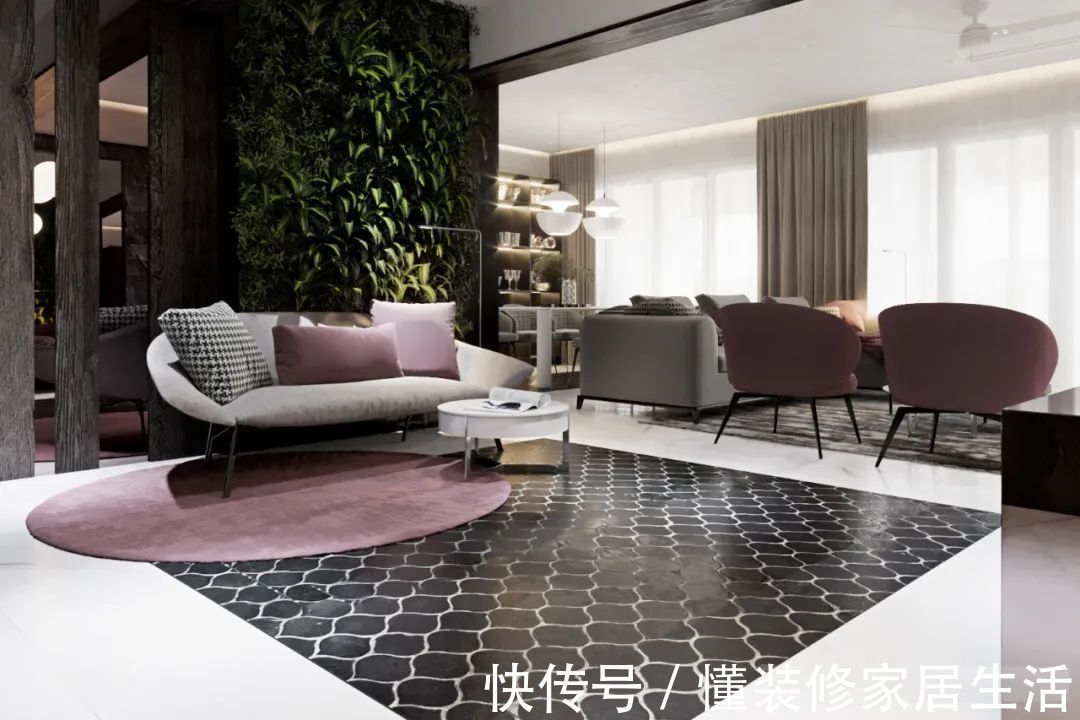 客厅|轻奢系客厅设计