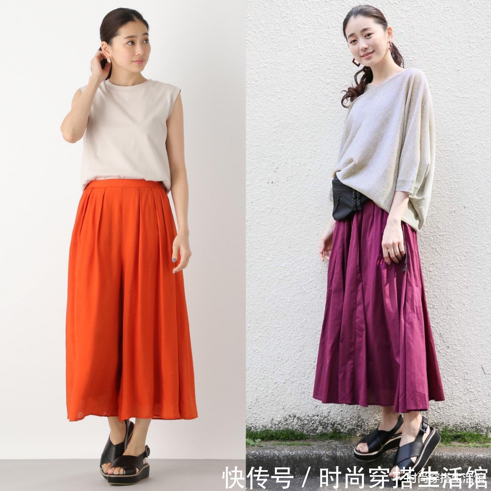 百褶裙|?40+女人想甩掉“大妈感”?试试这样穿搭,减龄又气质