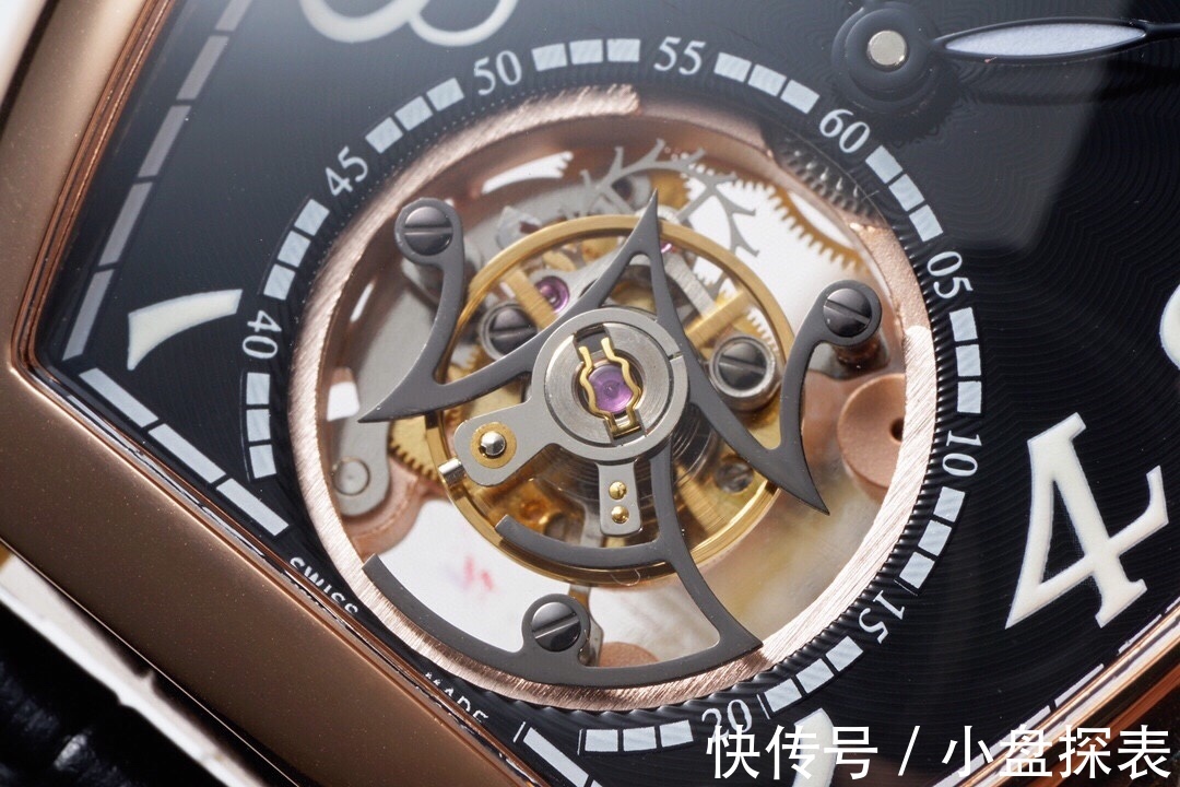 bmw ABF厂法兰克穆勒陀飞轮腕表25钻镂空陀飞轮