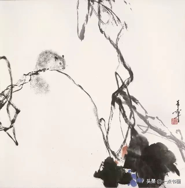 上海新华美专@于希宁画花卉果蔬，真漂亮