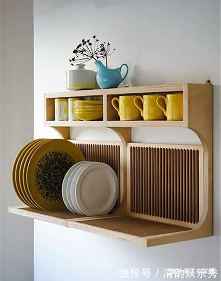 厨房|12款厨房金属餐盘架,用心经营厨房料理,怎能不好好照顾锅碗瓢盆