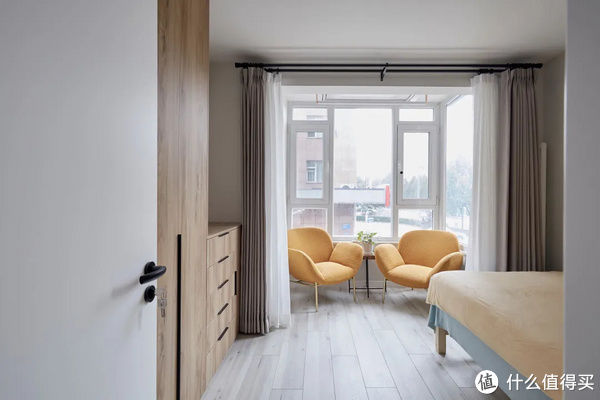 before住范儿真实案例 篇三十:拆掉客厅改两居,46㎡墨绿小家更高级!