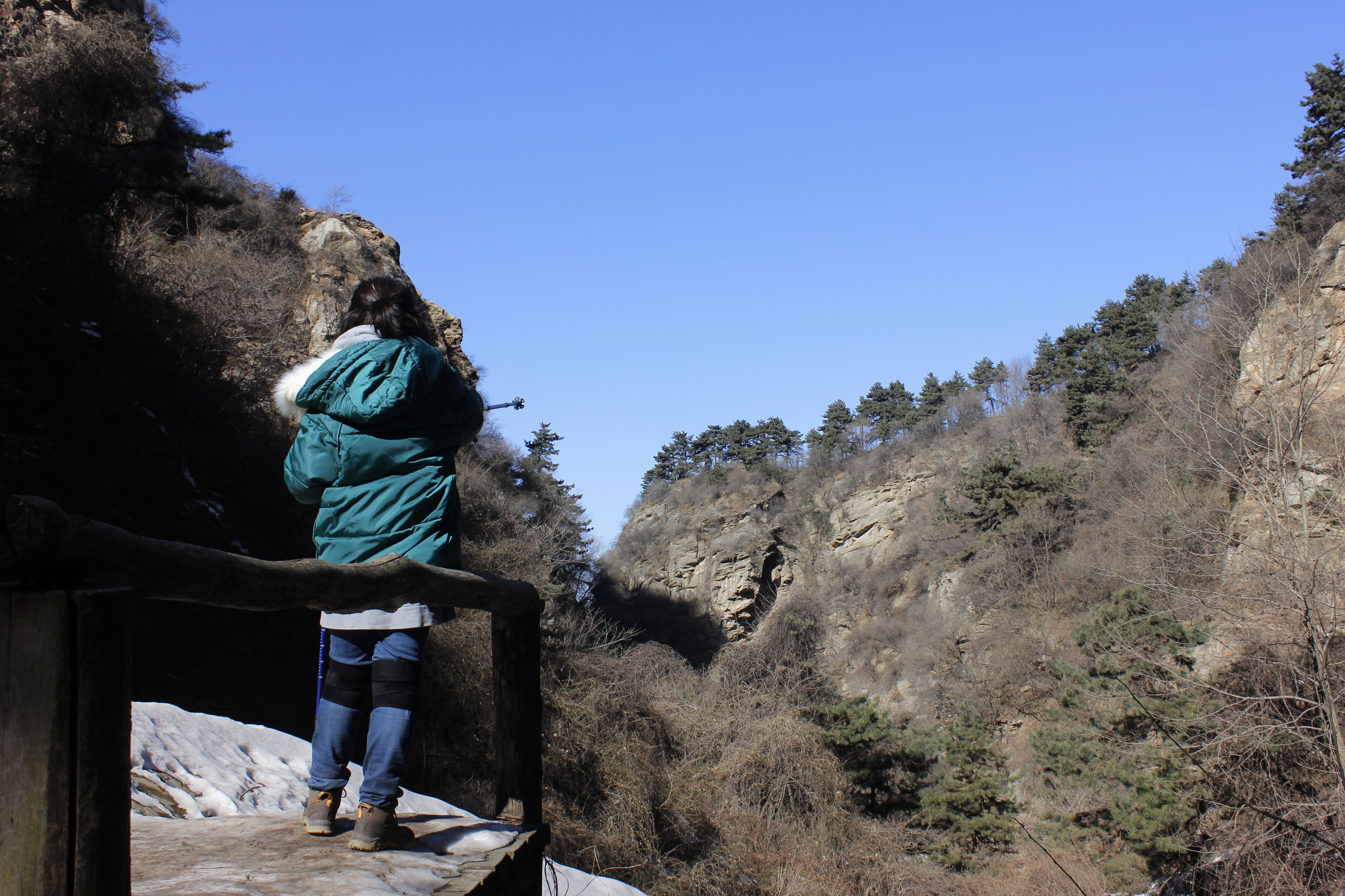 【简单粗暴】秦岭蛟峪二郎山景区赏冰瀑