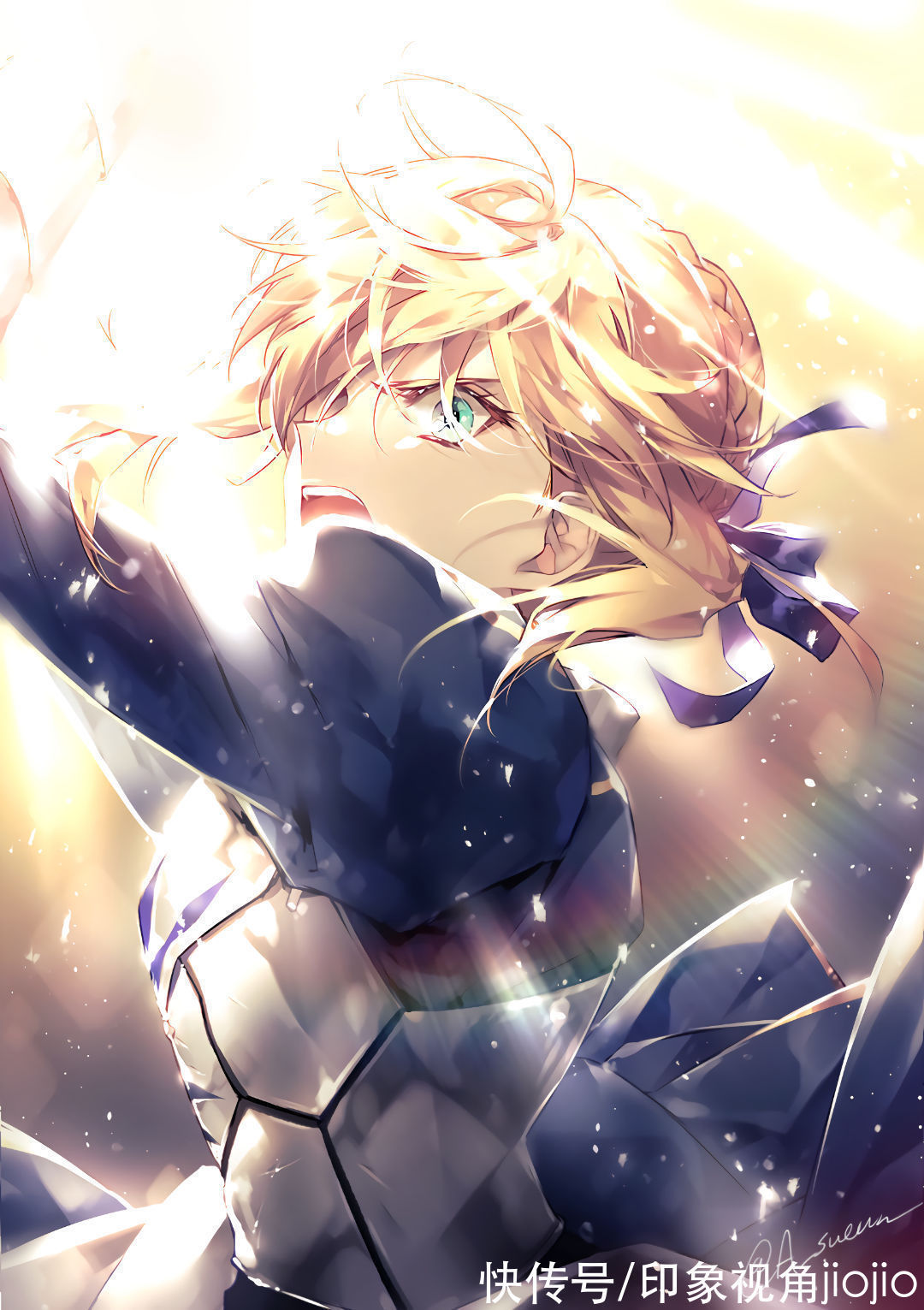 插画作品!风格各异的Fate同人插画,在氛围的渲染上也很到位