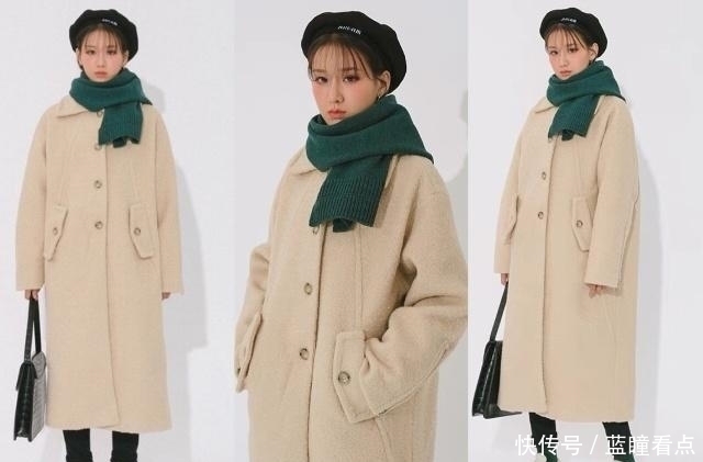 冬天大衣如何搭配围巾,今年流行这3种系法,美翻天!