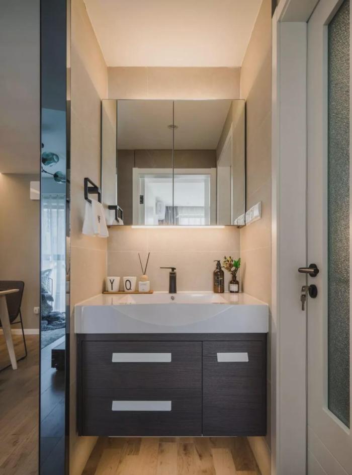 二居室|80平的现代风小户型二居室,90后夫妻的温馨小窝,时尚耐看!