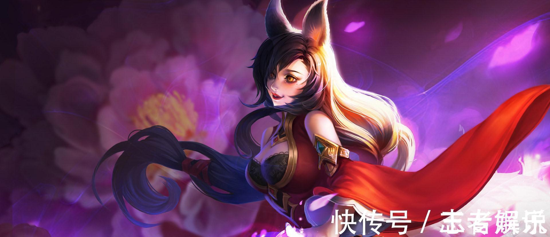 少女阿狸|王者荣耀:祈雪灵祝海报再次优化,妲己-少女阿狸海报翻新