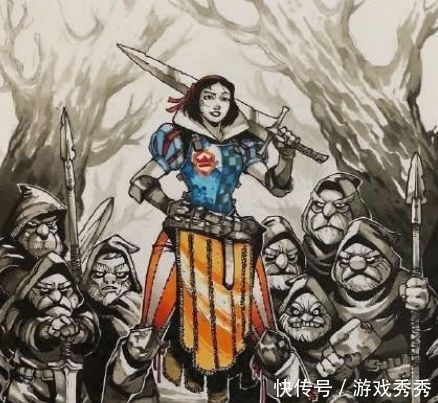 太帅|猎奇风公主骑士：迪士尼公主们变身骑士，画面不要太帅！