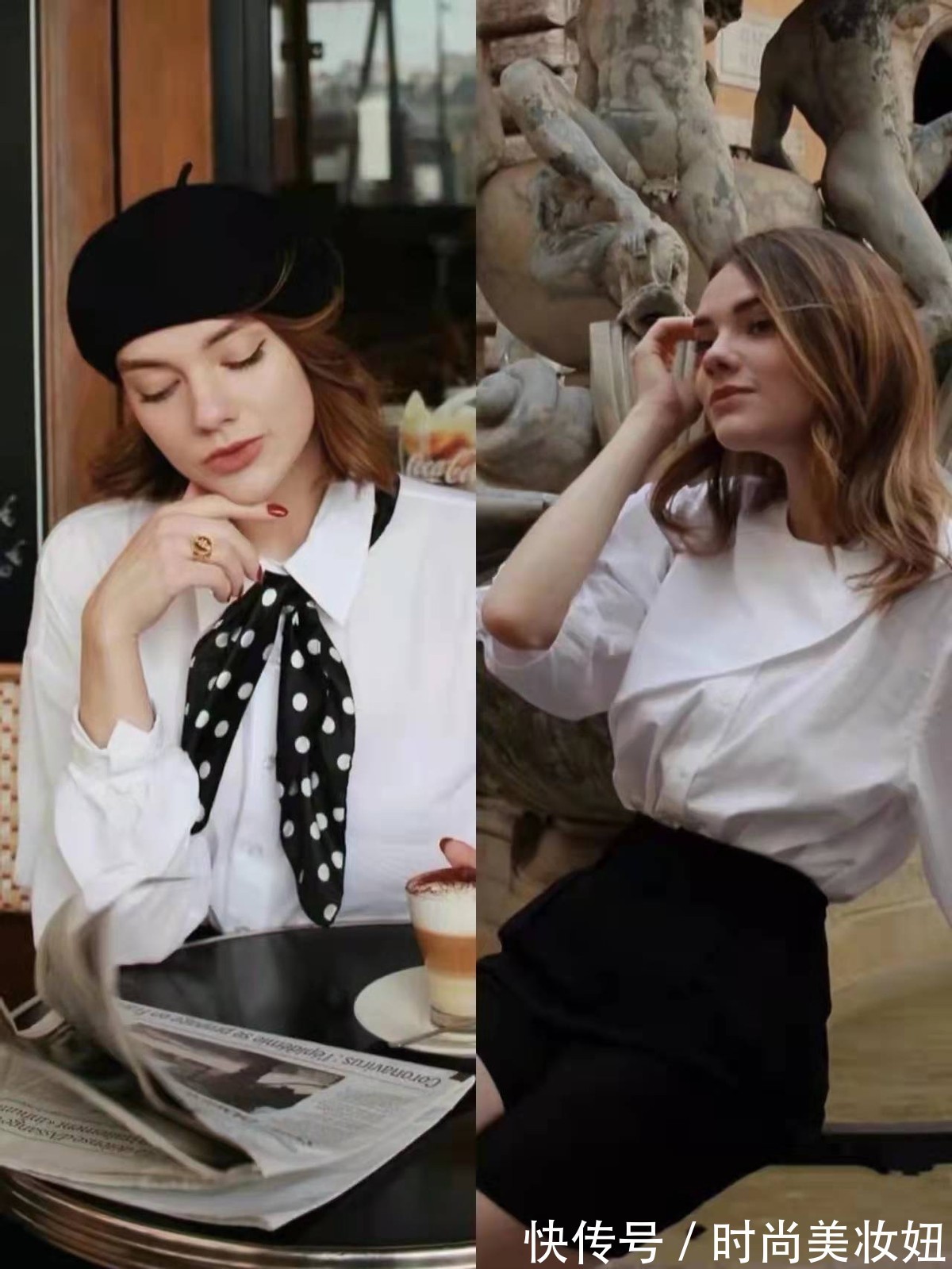 氛围感 “氛围感”穿搭超显气质,每一套都有小心机,早春这么穿美翻