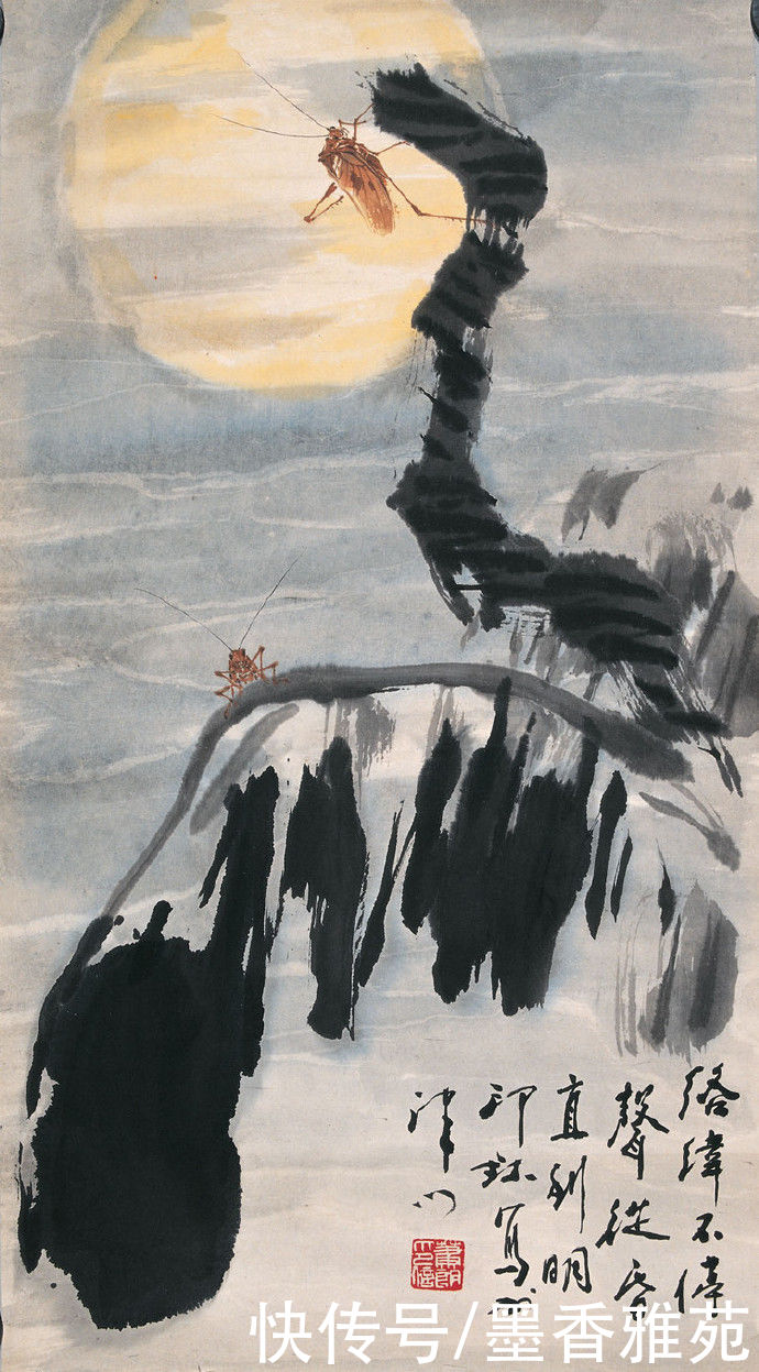 花鸟画|当代画家萧朗精品花鸟画作品欣赏