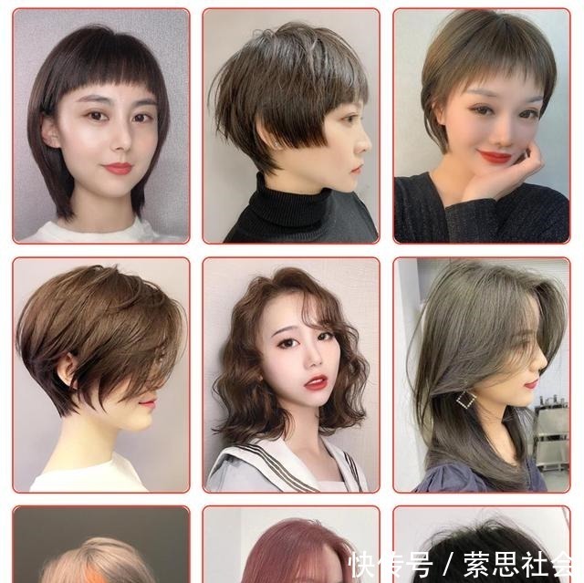 下巴 最受欢迎发型大全,无论长短都很美,越来越多女性这样剪!