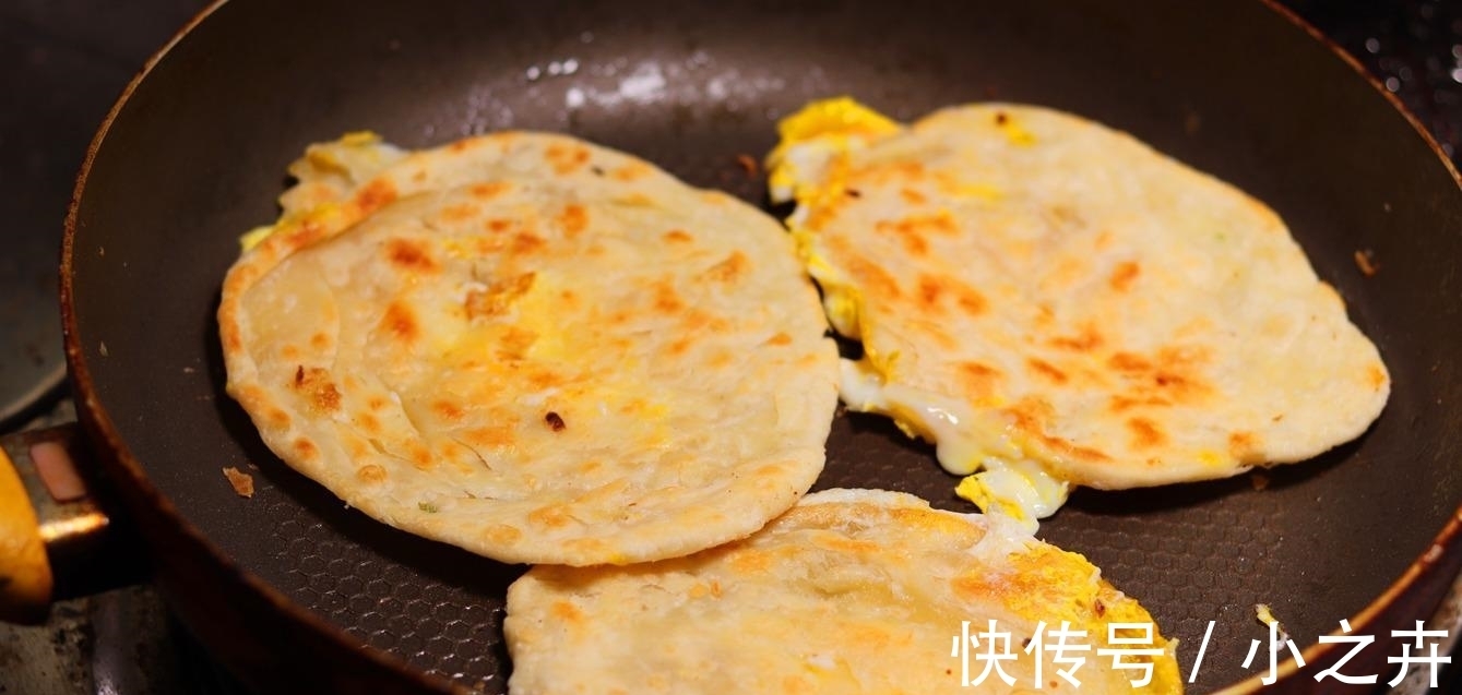 美食达人|手抓饼最好吃的做法, 早餐不用排队买路边摊了, 在家也能做