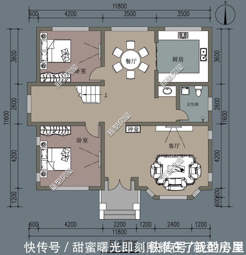 占地面积|30万的存款，能在农村建什么样的房子？这8套图纸看看你喜欢哪套