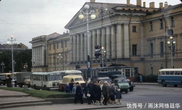 老照片：60年代末的苏联，发达富裕