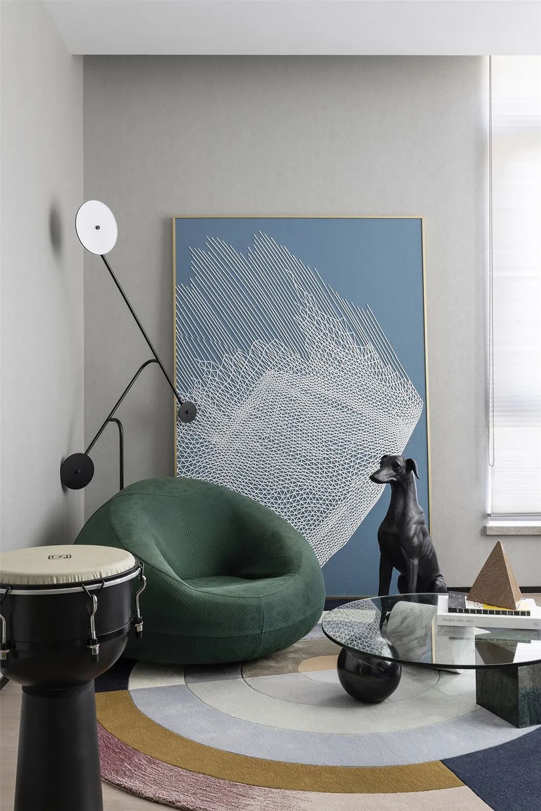 布置|360㎡现代高级灰，舒适优雅的别墅，生活令人羡慕