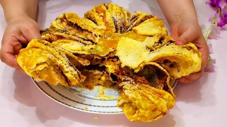 面包简单做法，不用烤箱，不加1滴水，暄软拉丝，新手一做就成功