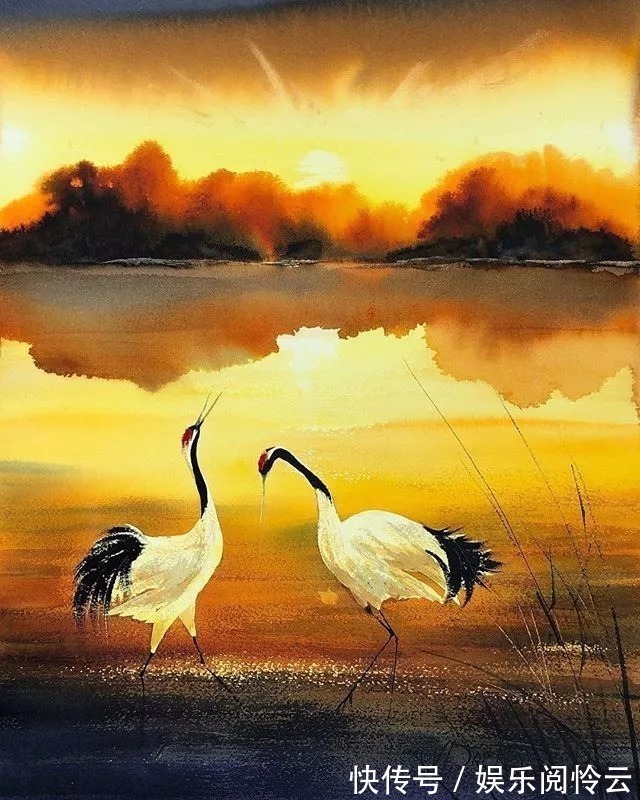 屏保$充满仙气的水彩画，每一张都可以用来做屏保！